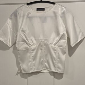 BNWT, OWintimate Corset Satin Blouse, Size M